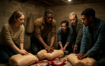 Preparing for chaos: first aid training during war saves civilians and medics alike