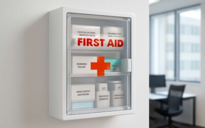 Maximize safety with a first aid kit wall mount for quick access.