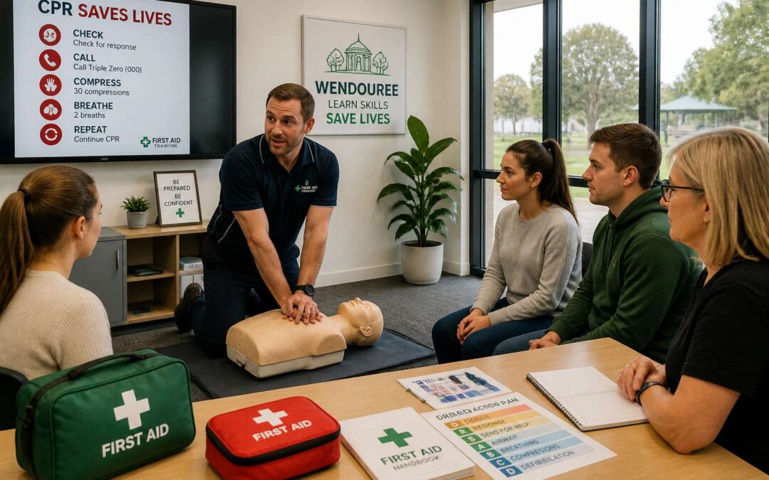 Get certified with first aid training group wendouree.