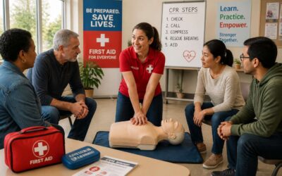 Where to do first aid course near me; start your certification.