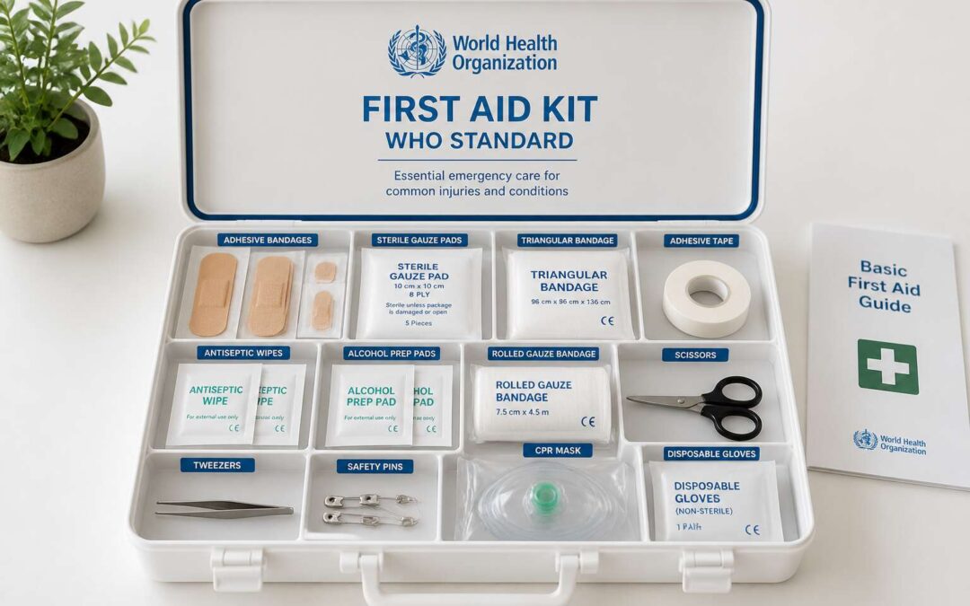 Why every business needs a WHO standard first aid kit.