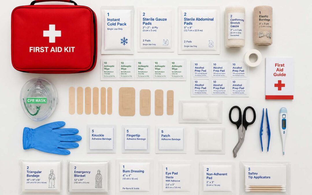 Check your first aid kit 50 items with this simple list